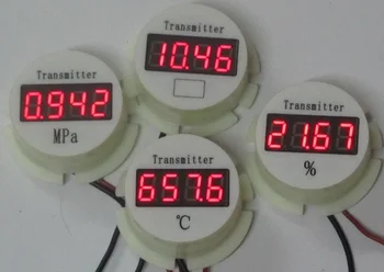 2088 Pasivne Dve žice Meter Glavo 4-20mA Temperaturi, Tlaku in Prikaz Meter Glavo Odstotek
