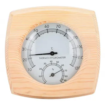 Lesene Savne Termometer, Higrometer Temperature Merilnik Prostoru Savna Savna Podnebnih Kazalnik Za Merjenje Higrometer