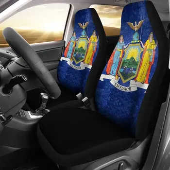 New York Avtomobilskih Sedežnih prevlek (Sklop 2) - Univerzalni Prednji Avto in Suv Sedežne Prevleke - po Meri Sedež Protector - Avto Opremo