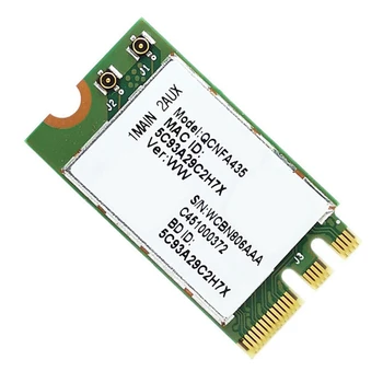 20X Brezžični Adapter Card Za Qualcomm Atheros QCA9377 QCNFA435 802.11 AC 2.4 G/5 G NGFF za KARTICO WIFI, Bluetooth 4.1