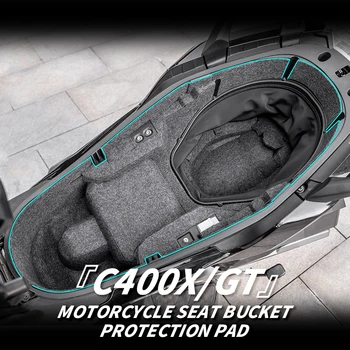 Uporablja Za BMW C400GT C400X Motocikel Prtljage Tank Pokrov Sedeža Vedro Varstvo Pad Pribor za Shranjevanje Varstvo Pad Polje Linijske
