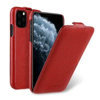 2020 Nove Poslovne Pokrovček Za iPhone 11 Pro Resnično Pravega Usnja Cowhide Telefon Primeru Vrečke Za iPhone11 Pro Max Vijolična Oranžna