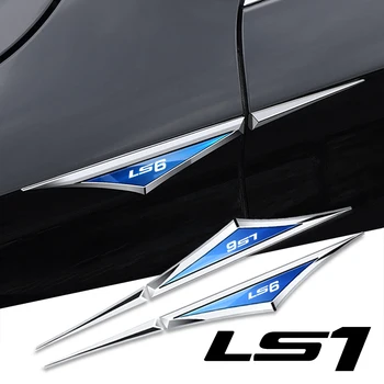 2pcs zlitine avto nalepke avto accsesories pripomoček za Chevrolet LSX LS1 LS2 LS3 LS4 LS6 LS7