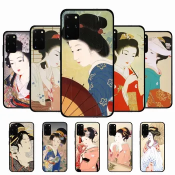 Ukiyo-e Japonski slog Umetnosti Primeru Telefon Za Samsung S 9 10 20 21 22 23 30 23plus lite Ultra FE S10lite Fundas