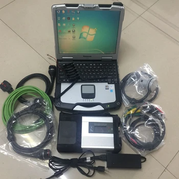 Mb Star c5 Sd Povezavo Diagnostično Orodje, s Programsko opremo Najnovejšo Različico 480GB SSD 2023.09 v Laptop Toughbook CF-30 WINDOWS 10 HHT