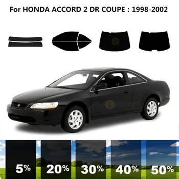 Precut nanoceramics avto UV Okno Odtenek Komplet Avtomobilsko Okno Film Za HONDA ACCORD 2 DR COUPE 1998-2002