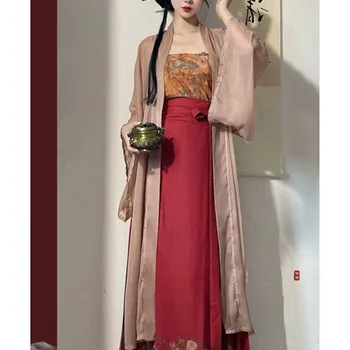 2023 Original Hanfu Obleko žensko Jopico Song Dinastije Vsakdanje Obrabe Hanfu Odhaja Hanfu Oblačila Kostum