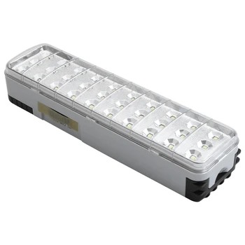 4X LED Emergency Light Svetilka Mini 30 LED 2 Način za Polnjenje Sili Svetloba Svetilke Za Dom Tabor na Prostem