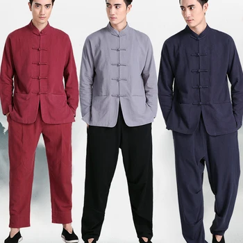 Kitajski Slog Tang Obleka, moška Obleka, Perilo Taiji Borilne veščine, Učinkovitost Vadbe Oblačila Plašč