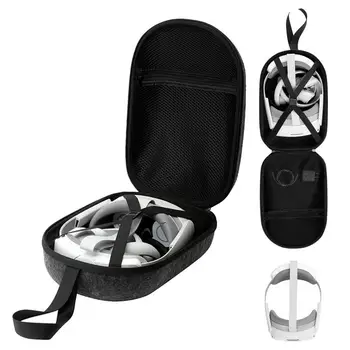 Prenosni Potovalni kovček Za Picos 4 Pro Trd Potovanje Primeru VR Očala, Slušalke Shockproof Neprepusten za VR Slušalke Pribor