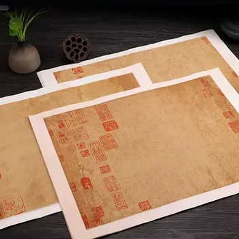 10pc Stari Prazno Batik Pol Zrel Xuan Rižev Papir Za Tradicionalno Kitajsko Slikarstvo, Kaligrafija Delovnih Mest Konkurence