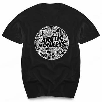 Arctic Monkeys Graphic majica s kratkimi rokavi Moški T-shirt Bombaž Otroci Hip Hop Priložnostne Rock Band Ženske, moška Oblačila