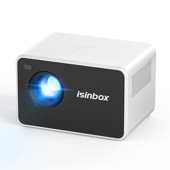 iSinbox P2 MINI Prenosni Projektor Podpira 1080P HD 5G WiFi 10000 Lumnov Domači Kino Projektorji