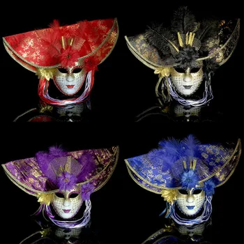 Klasična Maškarada Cosplay Carnival Party Dekorativni Uspešnosti Rekvizitov, Beneške Maske