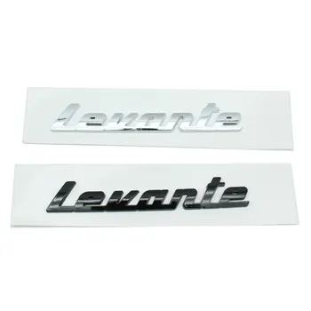 Levante Pismo značko Avto nalepke zadaj prtljažnik dekoracijo nalepke za Maserati Levante SUV Trofeo telo logotip spremembe dodatki