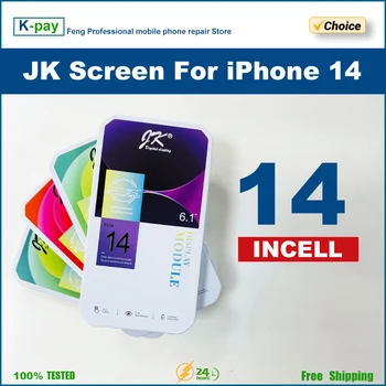 JK LCD-Zaslon, Zaslon na Dotik, Računalnike Skupščina Ne Dead Pixel Nadomestni Deli Incell Zaslon Za iPhone incell - 14