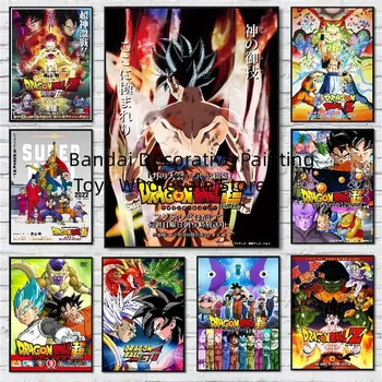 Classic Platno Umetnosti Stene Slikarstvo Sedem Dragon Ball Goku Dekor Darila Modularni Natisne otroška Soba Dekor Plakat Domov Sliko