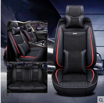 Najboljšo kakovost! Celoten sklop avtomobilskih sedežnih prevlek za Audi Q5 2017-2009 modne trajne dihanje sedežnih prevlek za V5 2015,Brezplačna dostava