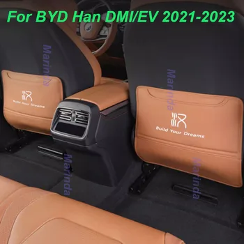 Avto zadnjem Sedežu Avtomobila Vrata Anti-kick Pad za BYD Han NVS EV 2021-2023 Backseat Umazanijo-dokazilo Zaščitna Ploščica Pokrov Notranja Oprema
