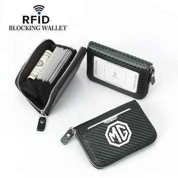 Ogljikovih vlaken kartico vrečko RFID anti-magnetno multi-card denarnice MG 5 6 ZS EZS EN GS 3