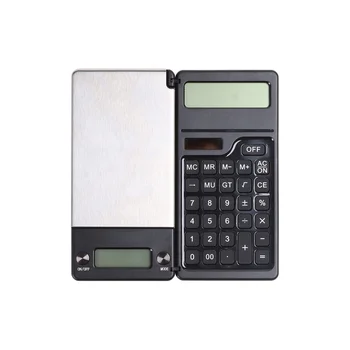Multifunkcijski Digitalni Kalkulator 1000G Za 0,1 G Žep Obsega in Kalkulator za Zlato Trgovine, Šole