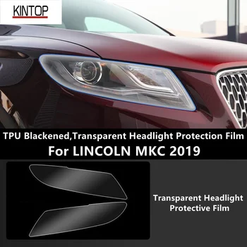Za LINCOLN MKC 2019 TPU Temna Smerniki Zaščitno folijo, Smerniki Zaščito,Film Spremembe