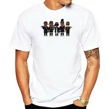 N. W. A (Niggaz Wit Stališč), Glasbo temo Hip hop glasbe skupine Osebnost vzorec design Moški& T-shirt kratek rokav NWA