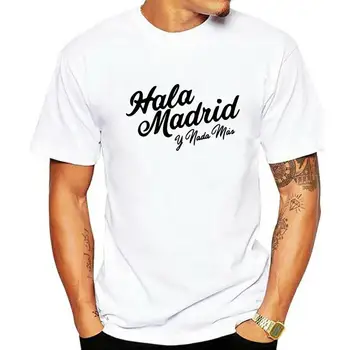 Moški t-shirt Hala Madrid Y Nada Mas za jazrou(3) tshirt Ženske majica s kratkimi rokavi