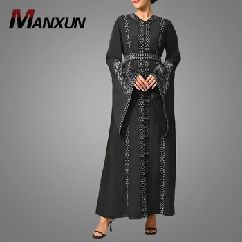 Moda Za Muslimanske Ženske Oblačila Dolge Obleke, Abaya Turčija Islamska Oblačila Luksuzni Maxi Obleko Eleganco Stranke Obleke Za Ženske