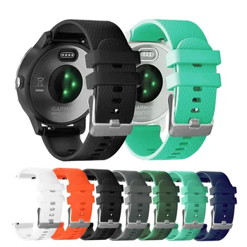 20 mm Zapestje Traku Za Amazfit Bip Watchbands Za Xiaomi Huami Amazfit Bip S U Pro/ GTS 3 2 2E/ GTR 42mm Zapestnica Silikonski Trak
