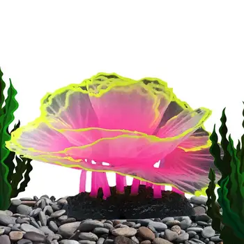 Umetni Akvarijske Rastline Silikonski Rastlinski Okraski Za Fish Tank Simulacije Fish Tank Rastline Krajine Za Dekoracijo