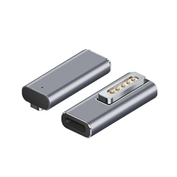 Magnetni USB C Adapter Tip C/DC5521, da Magsafe 2 Priključek PD Hitro Polnjenje Adapter za MacBook Air/Pro