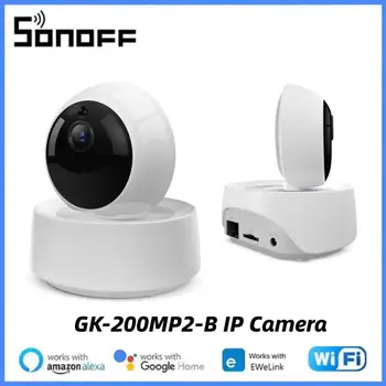 SONOFF 1080P HD IP Varnostna Kamera, WiFi Brezžično APP Controled GK-200MP2-B Gibanja Detektiv 360° Ogled Dejavnost Opozorilo Fotoaparat