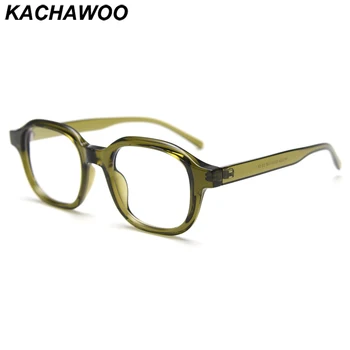 Kachawoo optična očala kvadratnih ženske tr90 retro očala okvir za moške trending pribor zelena modra siva Evropski stil