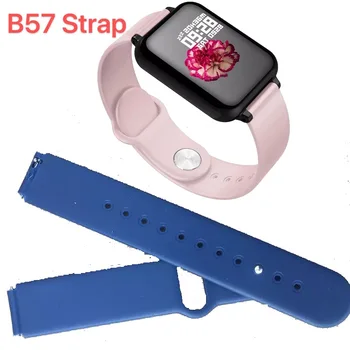 2020 novega Človeka, Ženska pametna band B57 Zapestnica Pametno Gledati Fitnes Tracker modro barvo dobro kakovost Pas za Zapestje Watch Trak watchband