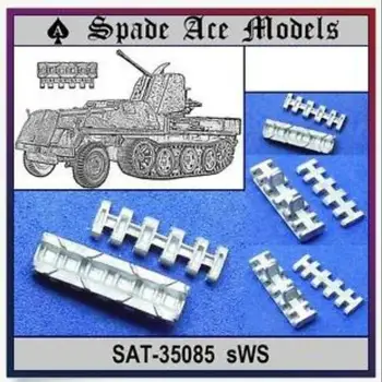 Lopata Ace Modeli SAT-35085 1/53 Obsega Kovinski Skladb Za nemški sWS
