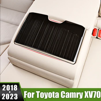 Za Toyota Camry XV70 70 2018 2019 2020 2021 2022 2023 iz Nerjavečega Avto zadnjem Sedežu Vode Pokal Plošča Okrasni Pokrov Trim Nalepka
