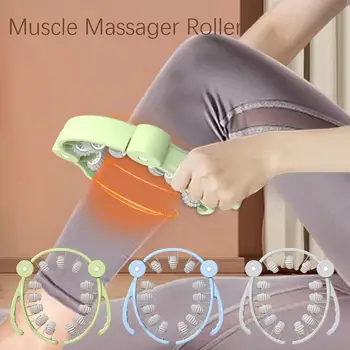 Anti-Celulit Massager Priročnik Mišice Massager Valja za Vrat, Ramena Nazaj, Roko, Nogo Lajšanje Bolečine v Mišicah & Oblikovanje Telesa