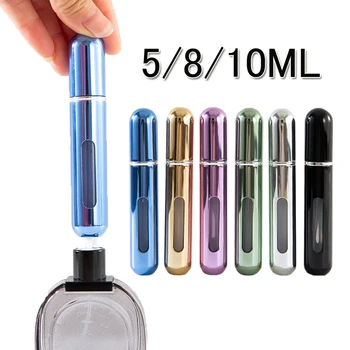 5/8/10 ml Self-Črpanje Parfum Razpršilnik Steklenico Dnu Neposredno Spray Aluminija Prenosni