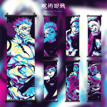 Jujutsu Kaisen Fotografij, Platno Itadori Yuji Grafiti Notranje Barvanje Sten Umetnosti Darilo Anime Plakati Doma Zadnja Soba Dekoracijo