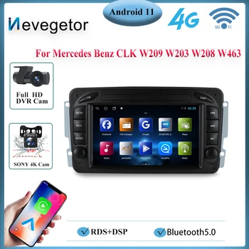 Carplay Android Za Mercedes Benz CLK W209 W203 W208 W463 Avto DVD GPS Navigacijo Video Predvajalnik Deckless Avtomobilski Stereo sistem Headuint