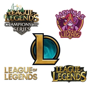 EARLFAMILY 13cm League of Legends Logotip Avto Nalepke Osebnost Nič-Dokaz Kreativne Nalepko Windows motorno kolo, Avto, dodatna Oprema